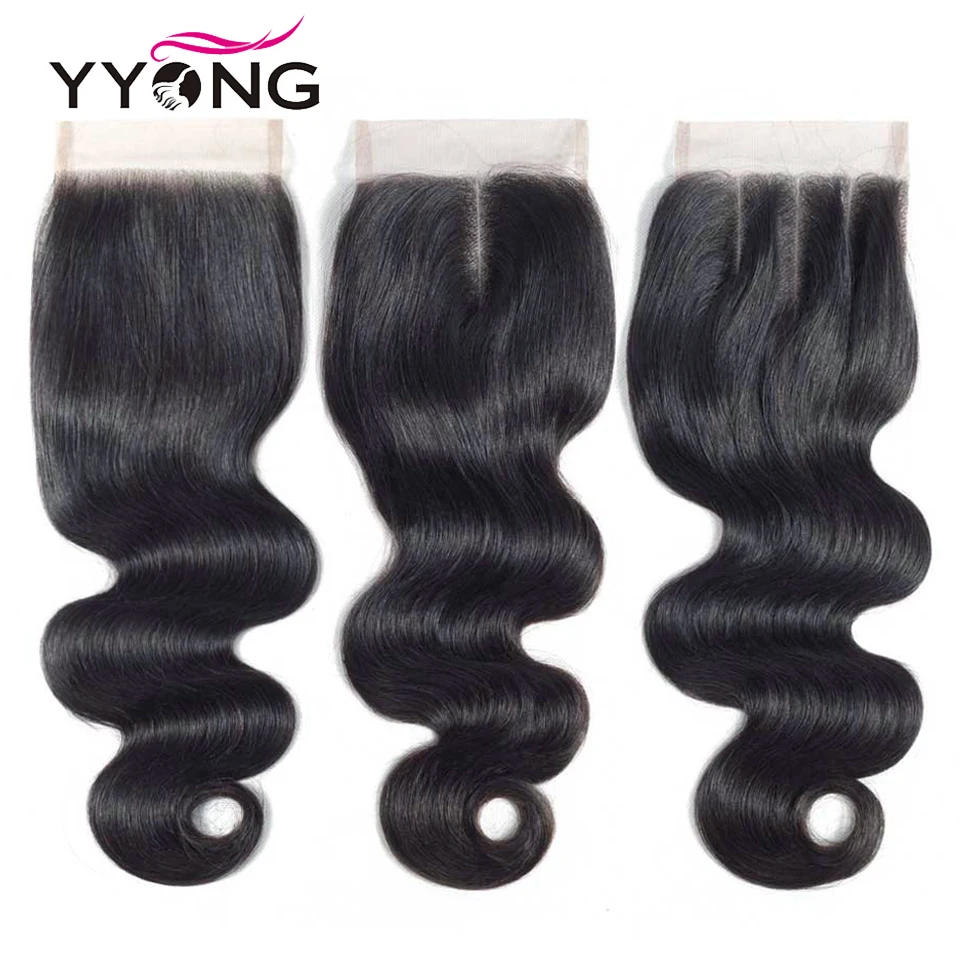 Yyong Brazilian Body Wave Lace Closure Remy 4X4 Lace Closure Free Middle Three Part Swiss Lace With Baby Hair 8"-22"
Yyong Brazilian Body Wave Lace Closure Remy 4X4 Lace Closure Free Middle Three Part Swiss Lace With Baby Hair 8"-22"