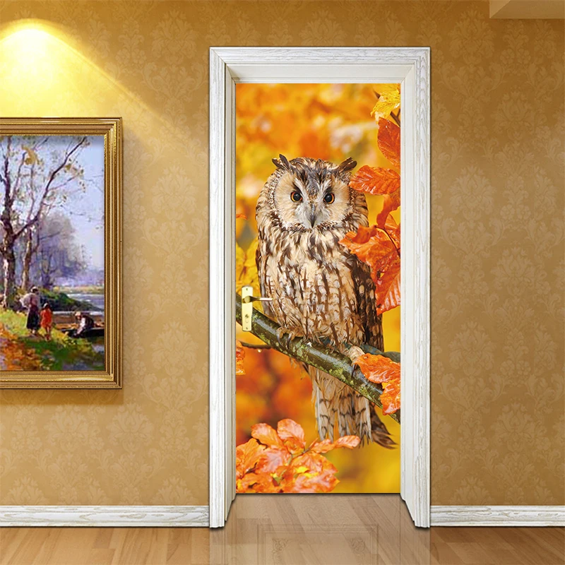Cartoon Tree Owl Animal Wallpaper Stickers Door PVC Poster Art Decals Kids Bedroom Kindergarten Nursery Home Decoration
Cartoon Tree Owl Animal Wallpaper Stickers Door PVC Poster Art Decals Kids Bedroom Kindergarten Nursery Home Decoration