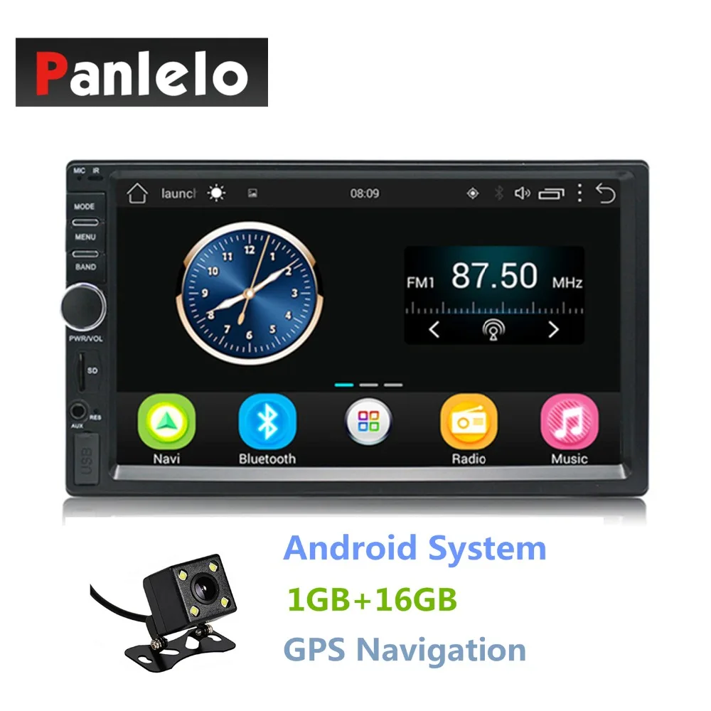 Android 6 0 Автомобильный Стерео GPS навигация двойной Din четырехъядерный 1 Гб + 16 7