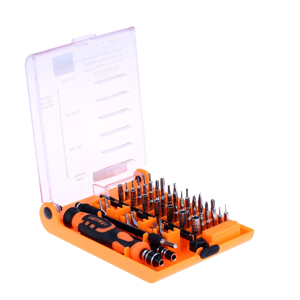 52 in 1 screwdriver Repair Tools Kit JM-8150 for Phones PC tornavida set mini destornillador tournevis precision cacciaviti
52 in 1 screwdriver Repair Tools Kit JM-8150 for Phones PC tornavida set mini destornillador tournevis precision cacciaviti