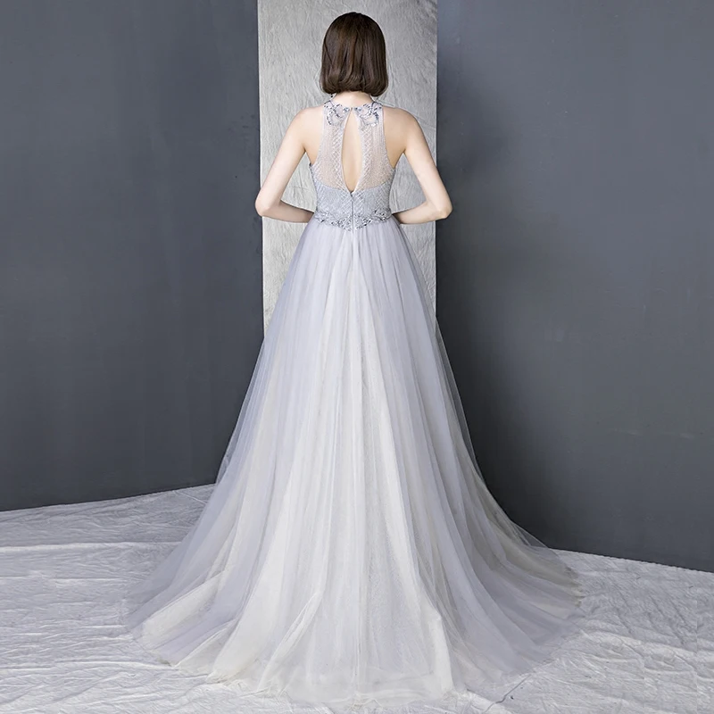 New arrival High Neck Long evening dress 2020 Beading Crystals Evening gown Plus size Vestido longo de festa evening-dress
New arrival High Neck Long evening dress 2020 Beading Crystals Evening gown Plus size Vestido longo de festa evening-dress