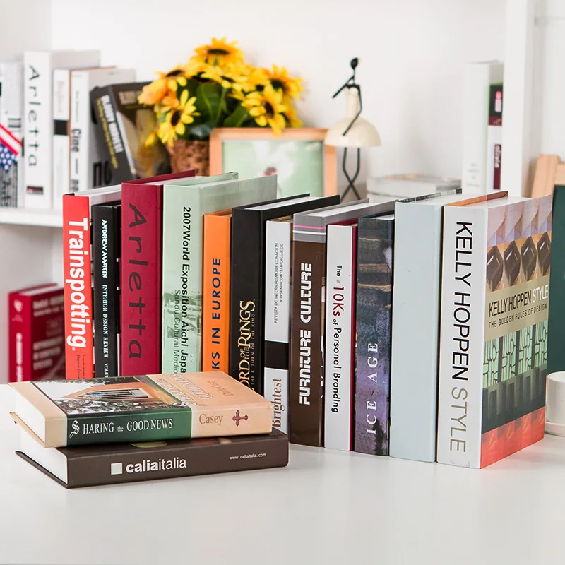 12pc modern simulation Fake Book props book of American furniture and ornaments office desk bookcase simple decoration decor
12pc modern simulation Fake Book props book of American furniture and ornaments office desk bookcase simple decoration decor