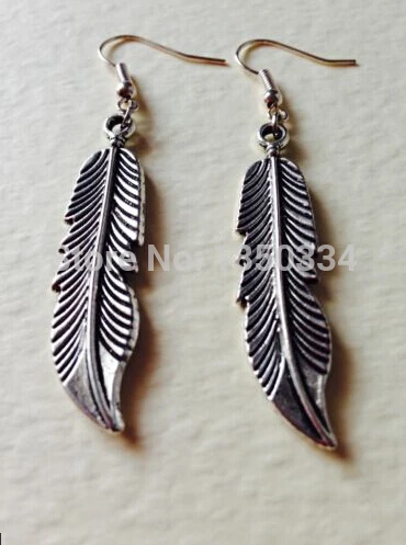 50 Pairs Fashion Vintage Big feather Charms Dangle For Women Gift Earrings DIY Jewelry Wholesale Z165
50 Pairs Fashion Vintage Big feather Charms Dangle For Women Gift Earrings DIY Jewelry Wholesale Z165