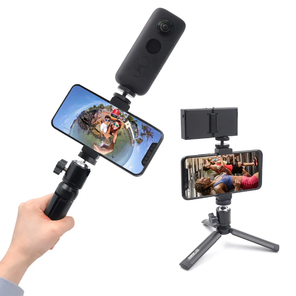 Insta360 one/ONE X/Evo camera 360 video Accessories android for iphone 360 handle handheld smartphone tripod holder
Insta360 one/ONE X/Evo camera 360 video Accessories android for iphone 360 handle handheld smartphone tripod holder