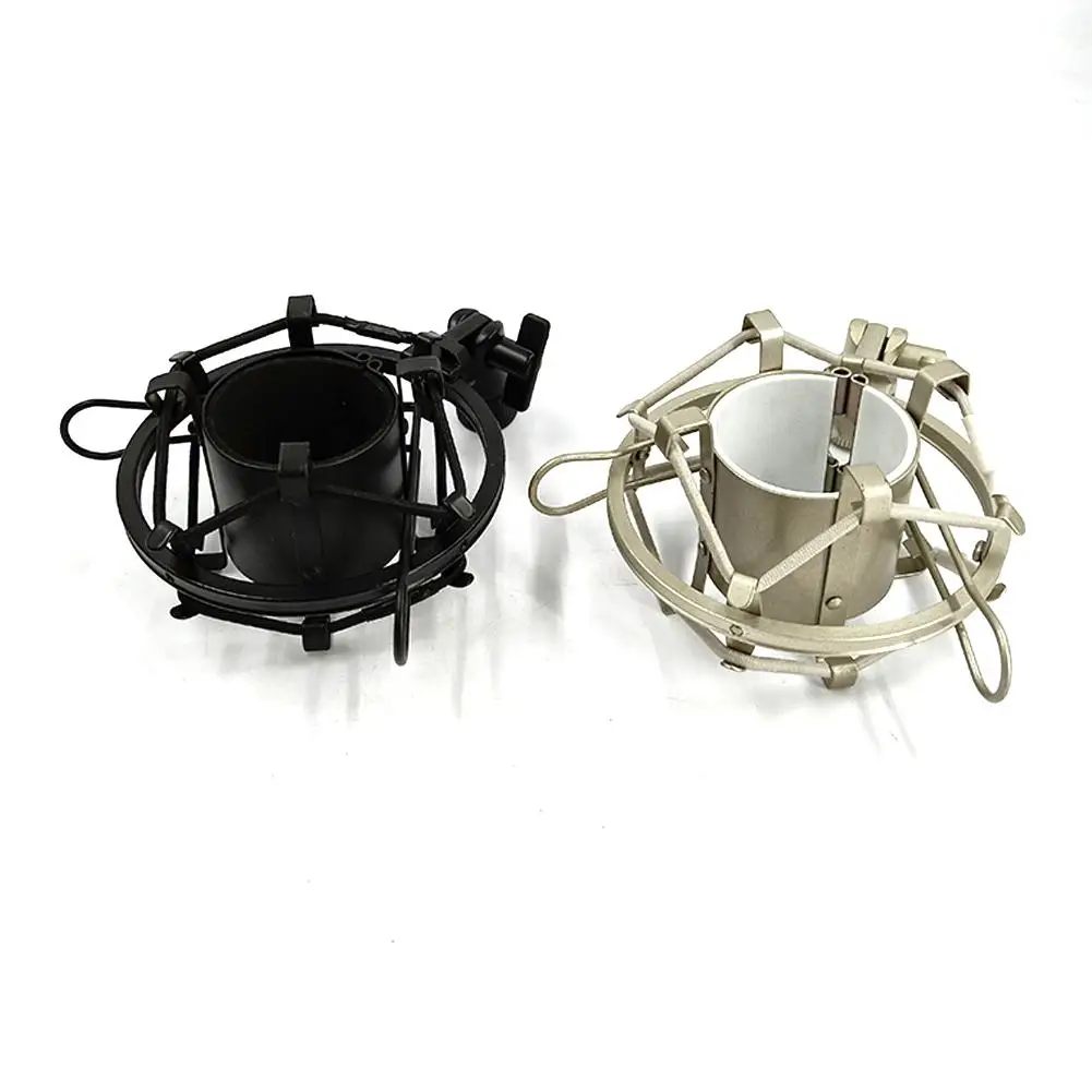 Mounchain Universal Microphone Shock Mount Holder Clip Anti Vibration High Isolation for Studio Condenser Mic
Mounchain Universal Microphone Shock Mount Holder Clip Anti Vibration High Isolation for Studio Condenser Mic