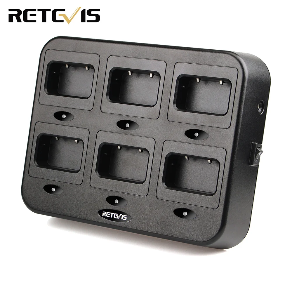 Retevis RTC21 Six-Way Charger/Battery Charger for Retevis RT21/RT24/H777S/RT24V/RT28/RT53 For Hotel/Restaurant Walkie Talkie
Retevis RTC21 Six-Way Charger/Battery Charger for Retevis RT21/RT24/H777S/RT24V/RT28/RT53 For Hotel/Restaurant Walkie Talkie