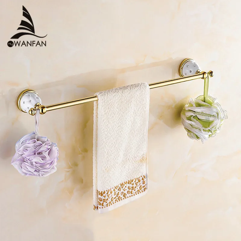 Single Towel Bars Silver and Gold Finish Towel Holder Towel rack Solid Brass Material Bathroom Accessories Bath Hardware set5210
Single Towel Bars Silver and Gold Finish Towel Holder Towel rack Solid Brass Material Bathroom Accessories Bath Hardware set5210