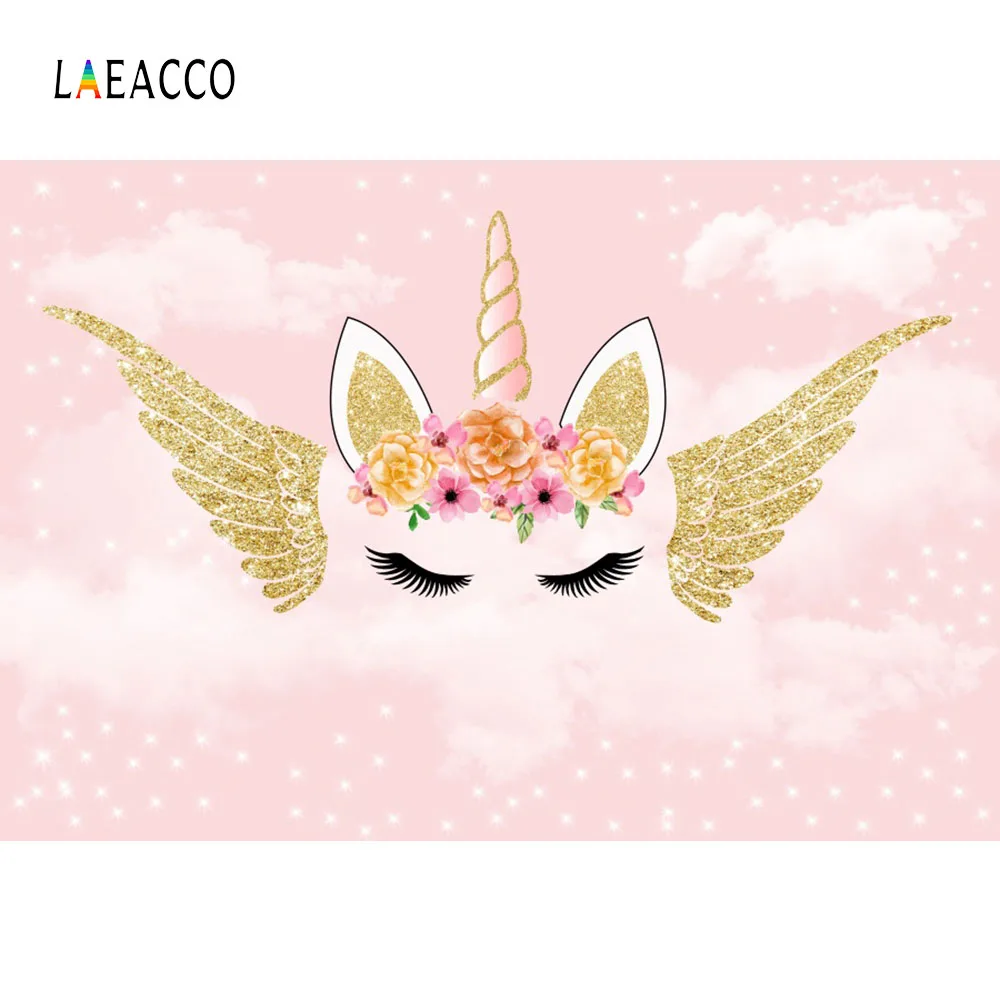 Unicorn Photography Backgrounds Cartoon Flowers Wing Baby Shower Birthday Customized Photographic Backdrops For Photo Studio
Unicorn Photography Backgrounds Cartoon Flowers Wing Baby Shower Birthday Customized Photographic Backdrops For Photo Studio