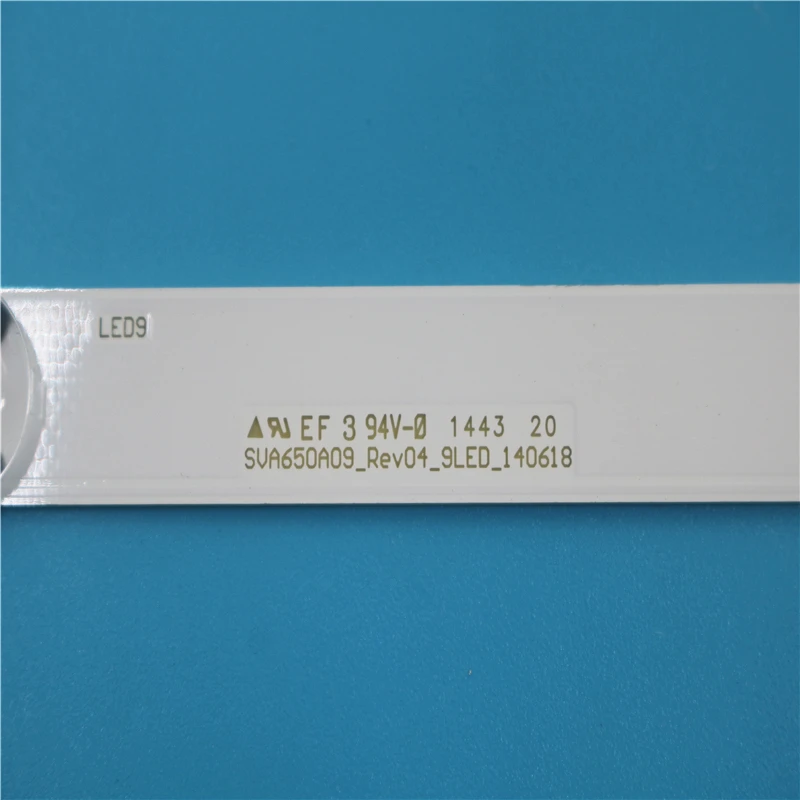 LED Backlight strip For Sony 65"TV KD-65X8500C SVA650A09 SVA650A30 REV04 9LED 150519 XBR-65X850C JS000008KFHQ4540B595-ZB1303
LED Backlight strip For Sony 65"TV KD-65X8500C SVA650A09 SVA650A30 REV04 9LED 150519 XBR-65X850C JS000008KFHQ4540B595-ZB1303