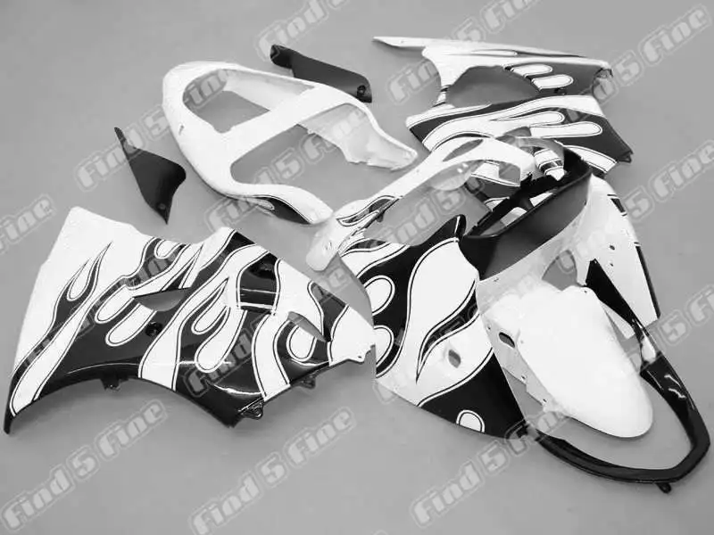 black flame white for Kawasaki NINJA ZZR600 05-06 ZZR 600 2005-2006 05 06 2005 2006 full motorcycle fairing kit
black flame white for Kawasaki NINJA ZZR600 05-06 ZZR 600 2005-2006 05 06 2005 2006 full motorcycle fairing kit