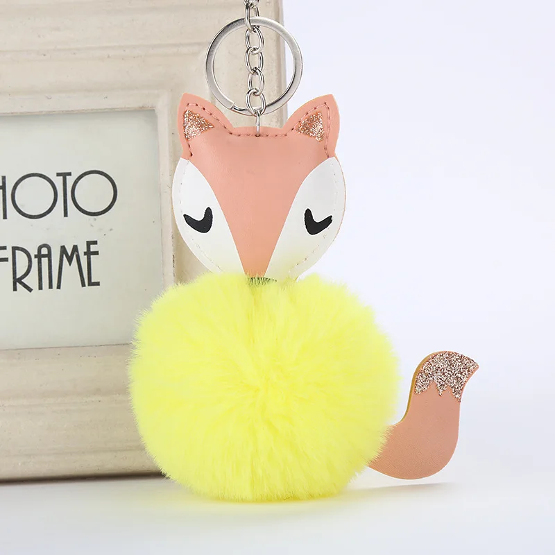 2019 Fluffy Fur Ball Pompom Cute Fox Keychain Women Faux Rabbit Fur Pompon Key Chain Car Bag Trinket Pom Pom Key Holder Gift
2019 Fluffy Fur Ball Pompom Cute Fox Keychain Women Faux Rabbit Fur Pompon Key Chain Car Bag Trinket Pom Pom Key Holder Gift