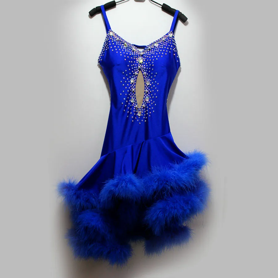 New style latin dance costume sexy stones feather latin dance dress for women latin dance competition dresses A78 S-4XL
New style latin dance costume sexy stones feather latin dance dress for women latin dance competition dresses A78 S-4XL