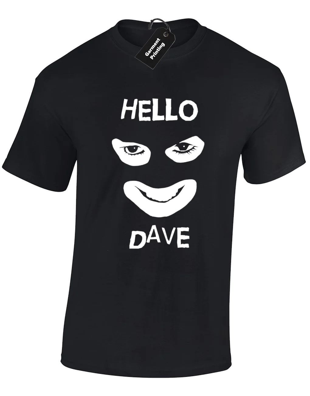 HELLO DAVE Мужская футболка смешная Лига джентльменов комедия Ретро шутка идея