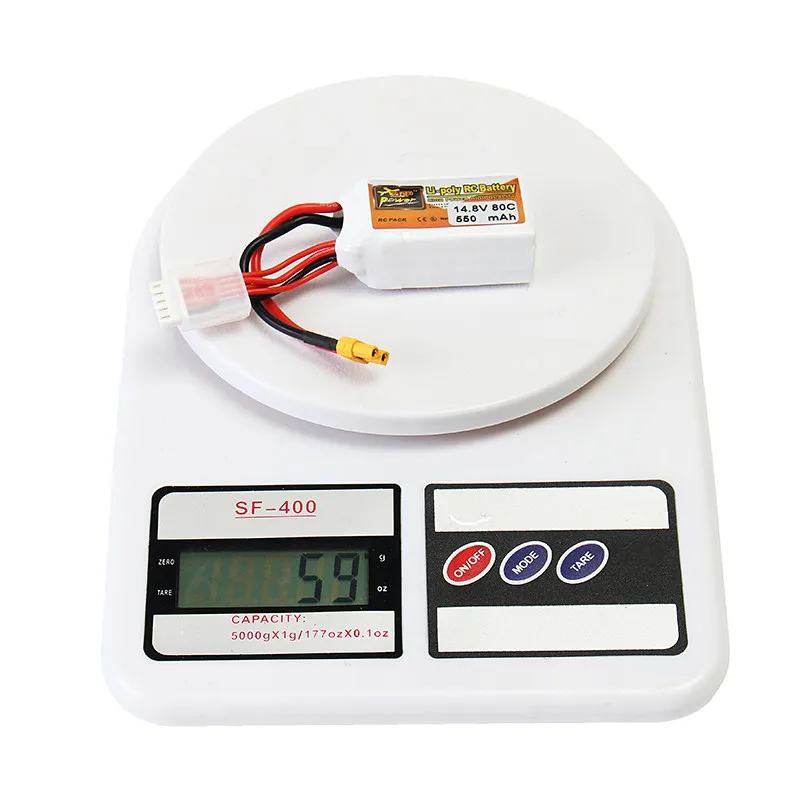 Аккумуляторная батарея Lipo ZOP Power 14 8 V 550mAh 80C 4S Battery XT30 Plug | Игрушки и хобби