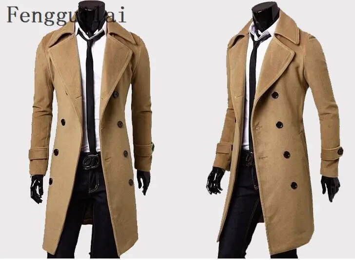 Fast Shipping Winter New Casual Hot Men 'S Jackets Double Platoon To Buckle Badges Dust Coat Male Coat Size :M -3xl
Fast Shipping Winter New Casual Hot Men 'S Jackets Double Platoon To Buckle Badges Dust Coat Male Coat Size :M -3xl