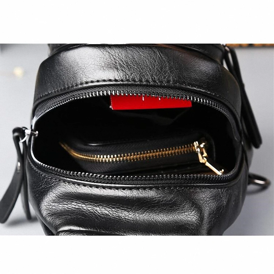 Small Crossbody Messenger Bag Men PU Leather Sling Bag Men Shoulder Bag Male Waterproof Travel Chest Bag Black Zipper LI-2387
Small Crossbody Messenger Bag Men PU Leather Sling Bag Men Shoulder Bag Male Waterproof Travel Chest Bag Black Zipper LI-2387