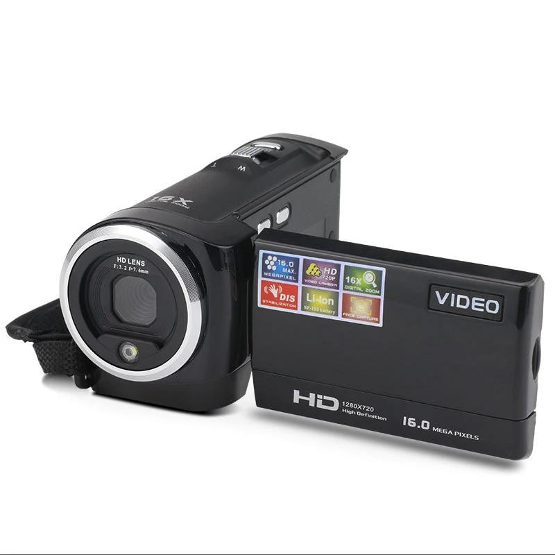 High Quality 2.7 inches Rotating TFT-LCD Screen Video Camera DV Camcorder Face Detection DVR Photography Home Traveling Use
High Quality 2.7 inches Rotating TFT-LCD Screen Video Camera DV Camcorder Face Detection DVR Photography Home Traveling Use