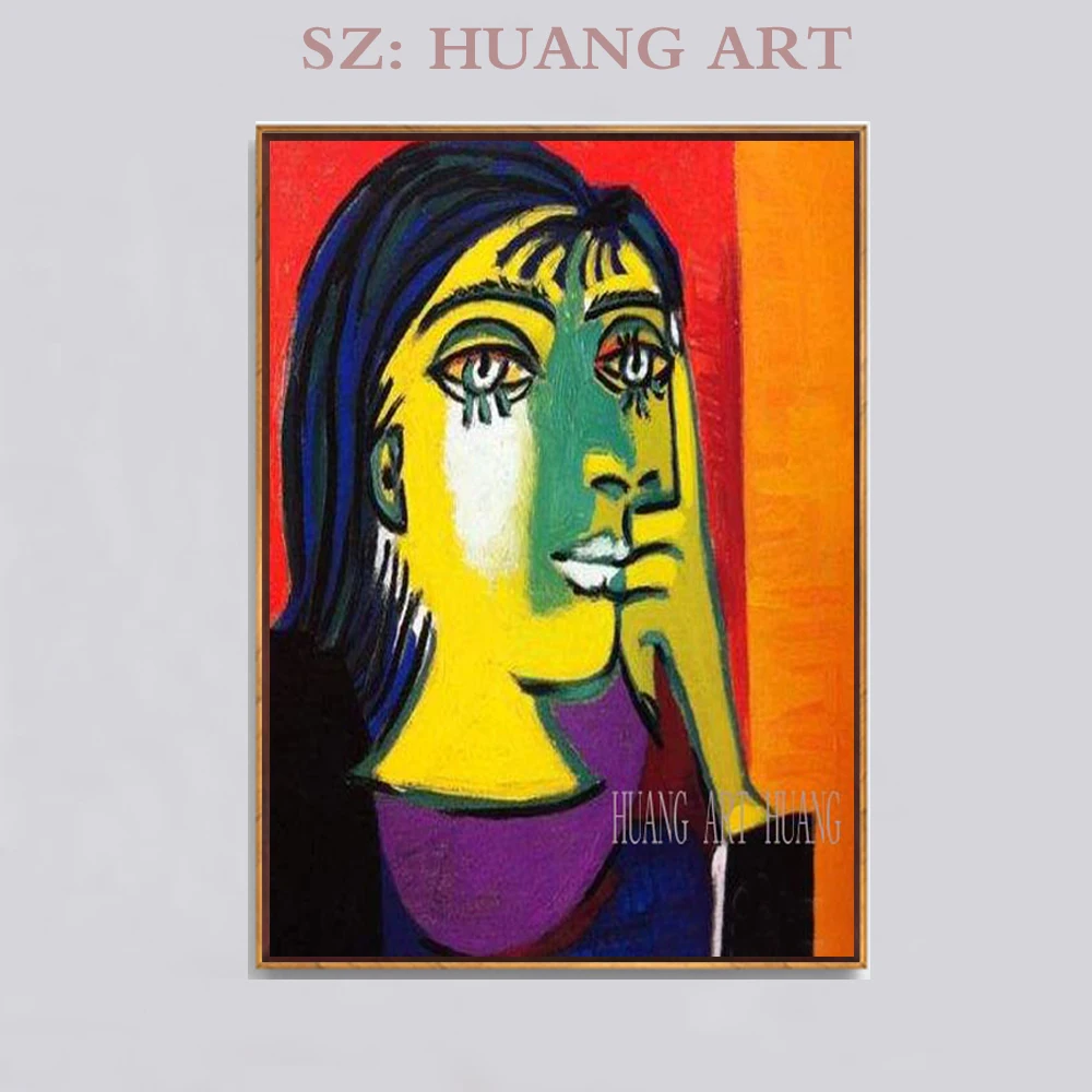 Famous Picasso Spanish artist gallery quality style frameless oil painting canvas borderless home decoration hotel lobby on the
Famous Picasso Spanish artist gallery quality style frameless oil painting canvas borderless home decoration hotel lobby on the