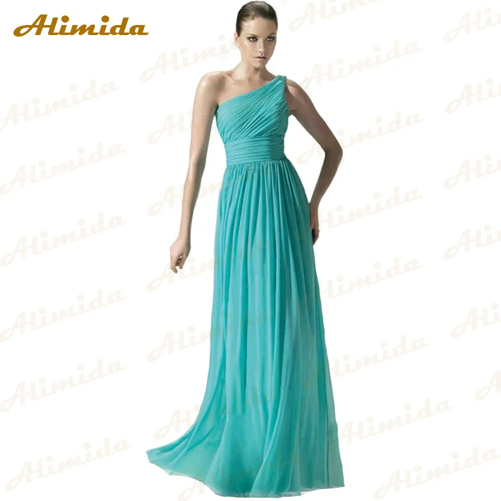 ALIMIDA New Design One Shoulder Chiffon Long Bridesmaid Dress Wedding Party Dresses de festa vestido longo
ALIMIDA New Design One Shoulder Chiffon Long Bridesmaid Dress Wedding Party Dresses de festa vestido longo