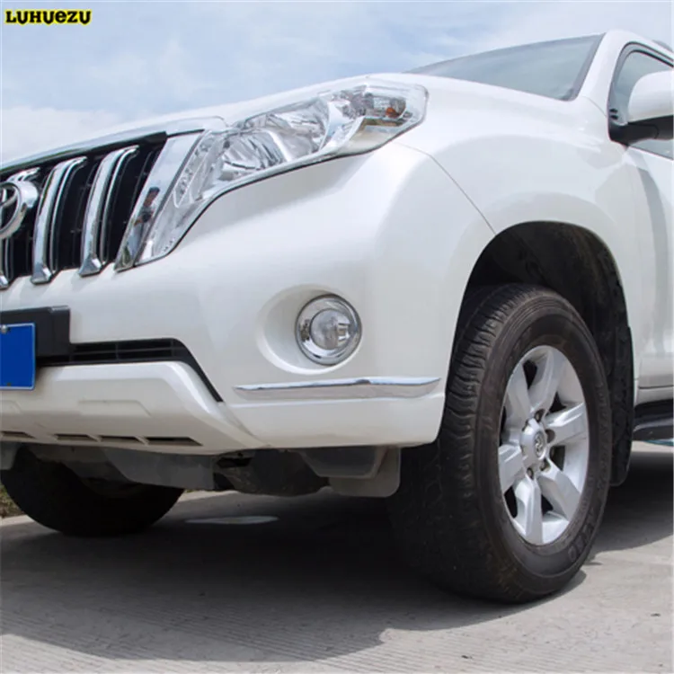 Хромированный передний и задний бампер, соединительная отделка для Toyota Land Cruiser Prado FJ 150, аксессуары 2014, 2015, 2016, 2017
Хромированный передний и задний бампер, соединительная отделка для Toyota Land Cruiser Prado FJ 150, аксессуары 2014, 2015, 2016, 2017