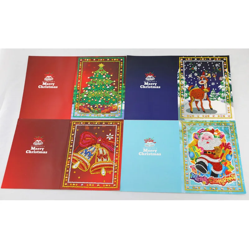 HOMFUN Diamond Painting Cartoon Santa Claus Merry Christmas Paper Greeting Postcards Craft DIY Kids Festival Greet Cards Gift
HOMFUN Diamond Painting Cartoon Santa Claus Merry Christmas Paper Greeting Postcards Craft DIY Kids Festival Greet Cards Gift