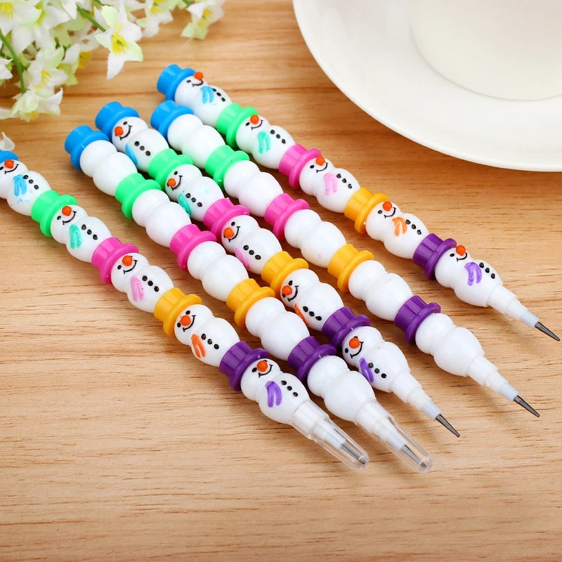 1PCS/Lot Stationery Cute Snowman Pencils Cartoon Gift Pencil With 5 Segments Assembled School And Office Supplies
1PCS/Lot Stationery Cute Snowman Pencils Cartoon Gift Pencil With 5 Segments Assembled School And Office Supplies