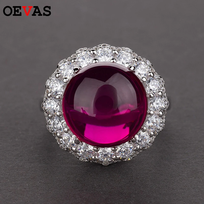 OEVAS 12*12mm Carats Austrian Crystal High Carbon Diamond Weddinng Rings For Women 100% 925 Sterling Silver Party Fine Jewelry
OEVAS 12*12mm Carats Austrian Crystal High Carbon Diamond Weddinng Rings For Women 100% 925 Sterling Silver Party Fine Jewelry