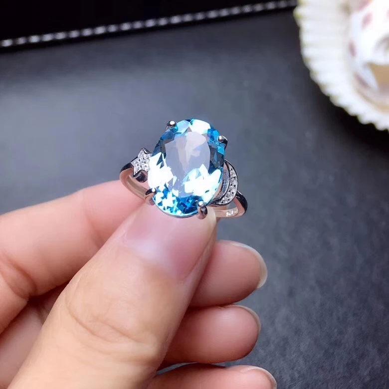 Luxurious big star Moon Irregular Natural blue topaz Ring S925 Silver Natural gemstone Ring girl Women's party gift fine Jewelry
Luxurious big star Moon Irregular Natural blue topaz Ring S925 Silver Natural gemstone Ring girl Women's party gift fine Jewelry