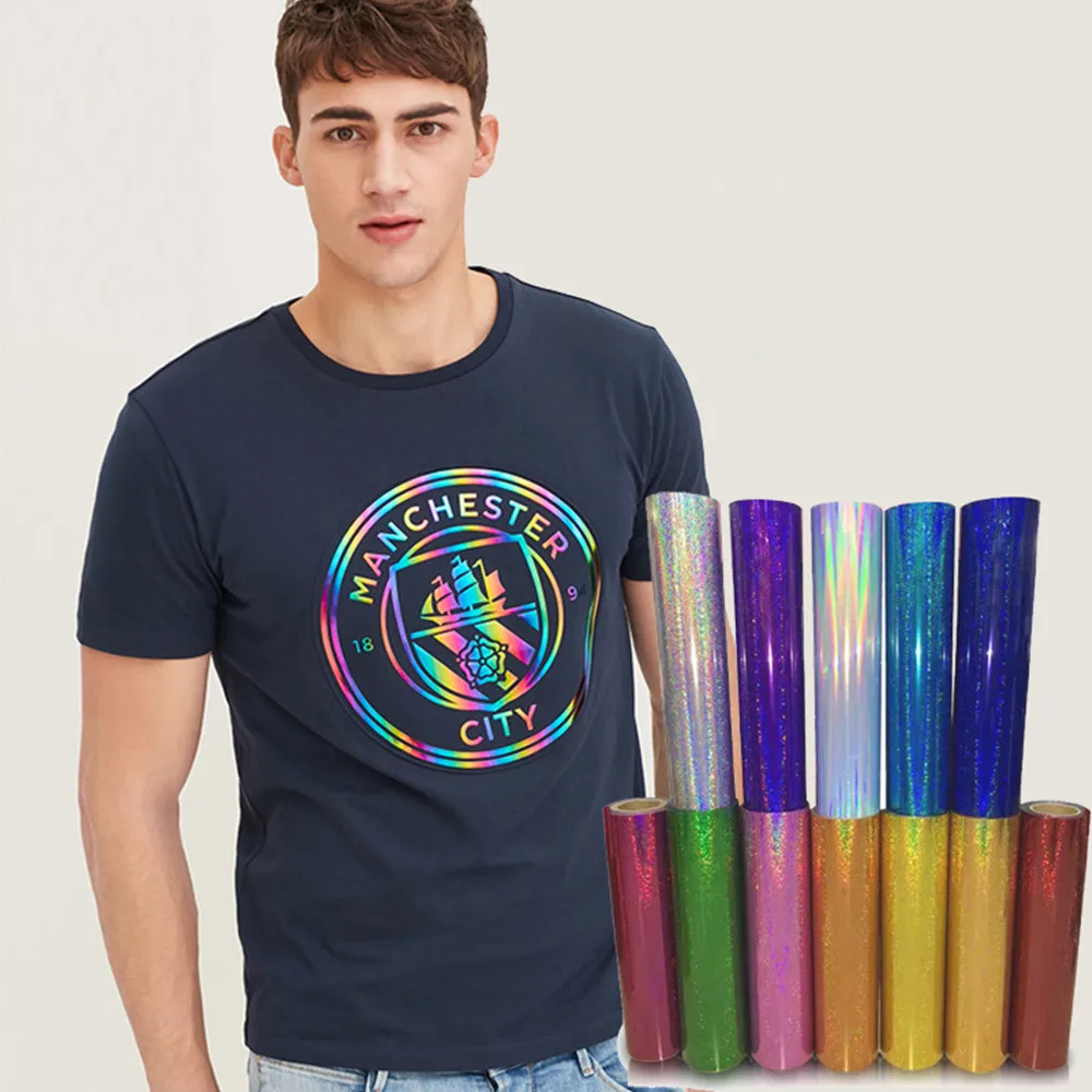 Transfer vinyls 50cm x 60cm Holographic heat transfer vinyl decorations for clothing sheets films design t shirts dog clothes
Transfer vinyls 50cm x 60cm Holographic heat transfer vinyl decorations for clothing sheets films design t shirts dog clothes