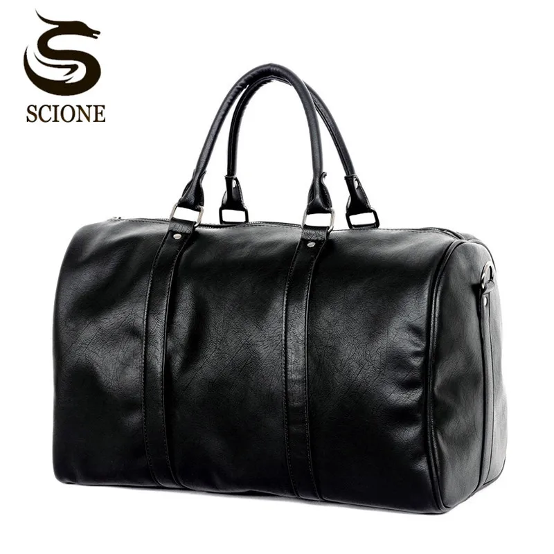 Fashion Design Large Capacity Shoulder Handbag Travel Duffle Bag Men/Women Travel Bag PU Leather Messenger Bags Vintage Mens Bag
Fashion Design Large Capacity Shoulder Handbag Travel Duffle Bag Men/Women Travel Bag PU Leather Messenger Bags Vintage Mens Bag