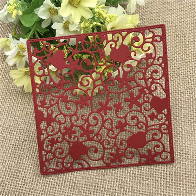 Lace Metal Cutting Dies Stencils For Card Making Decorative Embossing Suit Paper Cards Stamp DIY
Lace Metal Cutting Dies Stencils For Card Making Decorative Embossing Suit Paper Cards Stamp DIY