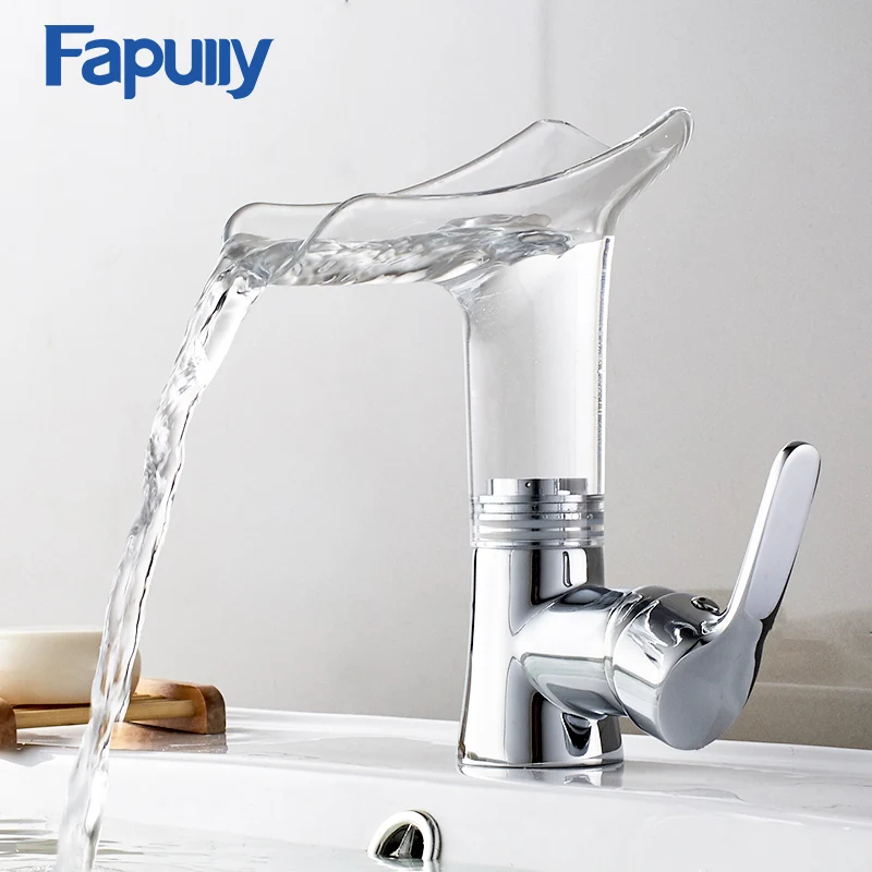 Basin Faucet Waterfall Bathroom Basin Mixer Tap Cold Hot Silver Chrome Single Handle Sink Deck Mounted Bath Torneiras 1007-22CD
Basin Faucet Waterfall Bathroom Basin Mixer Tap Cold Hot Silver Chrome Single Handle Sink Deck Mounted Bath Torneiras 1007-22CD