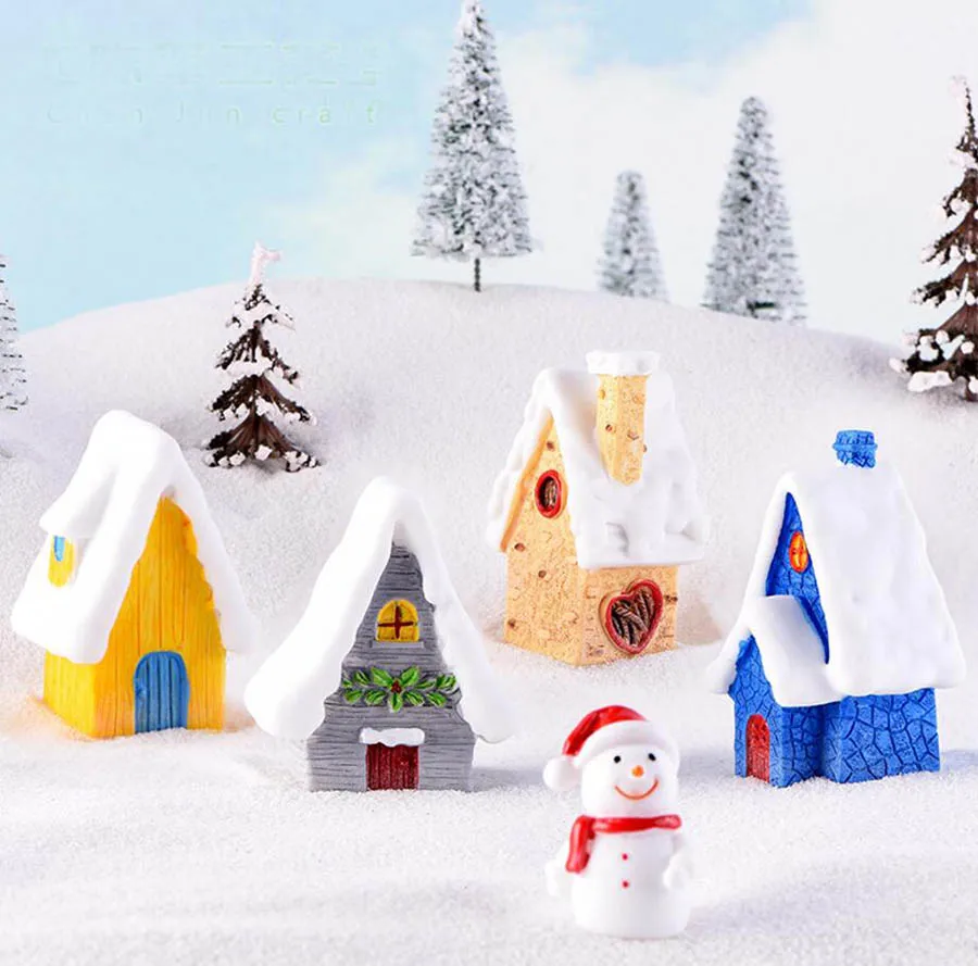20pcs Snow Houses in the Winter Garden Moss Terrarium Home Desktop Decoration /Crafts/Bonsai/Doll House/Miniatures 5 Designs
20pcs Snow Houses in the Winter Garden Moss Terrarium Home Desktop Decoration /Crafts/Bonsai/Doll House/Miniatures 5 Designs