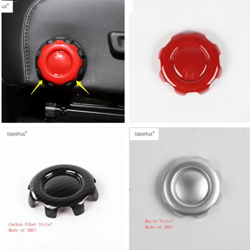 Lapetus Accessories Fit For Jeep Wrangler JL 2018 - 2022 ABS Seat Adjustment Memory Knob Molding Cover Kit Trim ABS / 3 Colors
Lapetus Accessories Fit For Jeep Wrangler JL 2018 - 2022 ABS Seat Adjustment Memory Knob Molding Cover Kit Trim ABS / 3 Colors