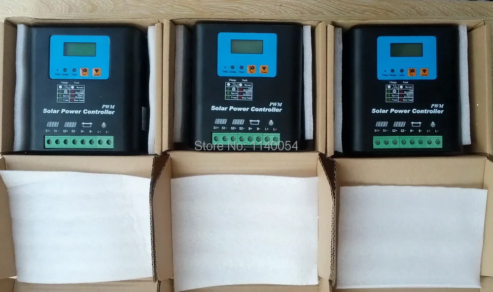 Solar Charge Controller 40A Solar Charger, 12V 24V Auto-work Battery Regulator 40A Solar Controller
Solar Charge Controller 40A Solar Charger, 12V 24V Auto-work Battery Regulator 40A Solar Controller