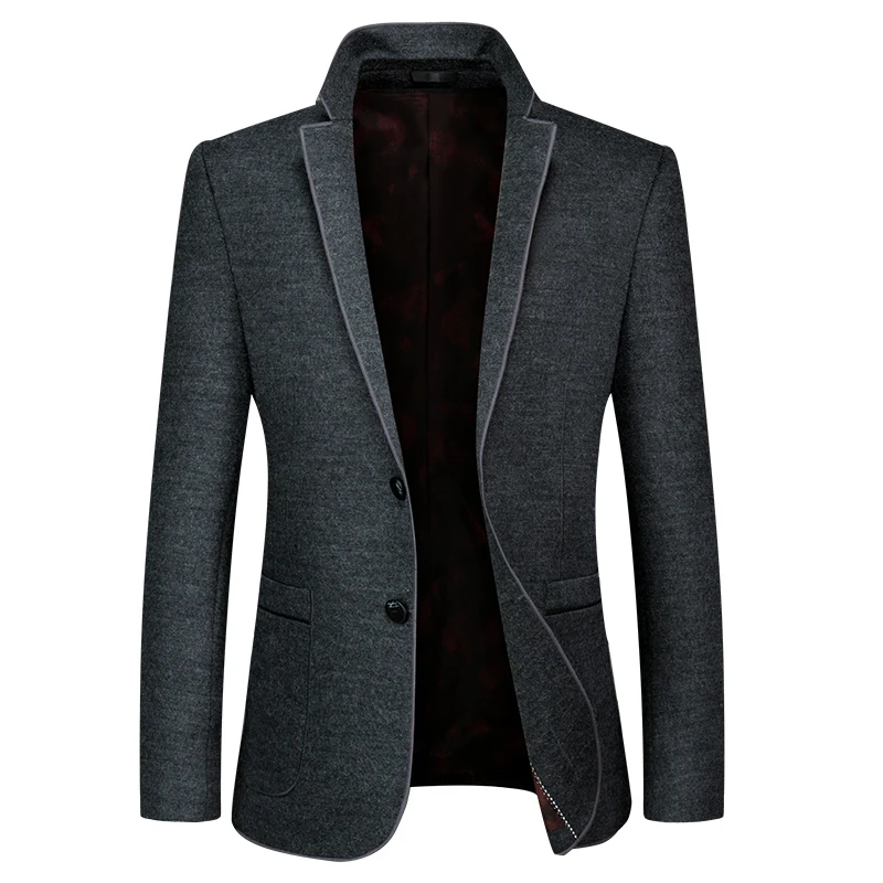 2017 New Autumn Winter Men's Fashion Casual Suit Jacket Men Single-breasted Casual Suits Blazer Clothes for Man Woolen Coat Men
2017 New Autumn Winter Men's Fashion Casual Suit Jacket Men Single-breasted Casual Suits Blazer Clothes for Man Woolen Coat Men