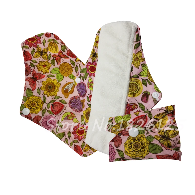 

Новые тканевые моющиеся менструальные прокладки с принтом для мамы бамбуковые тканевые гигиенические прокладки