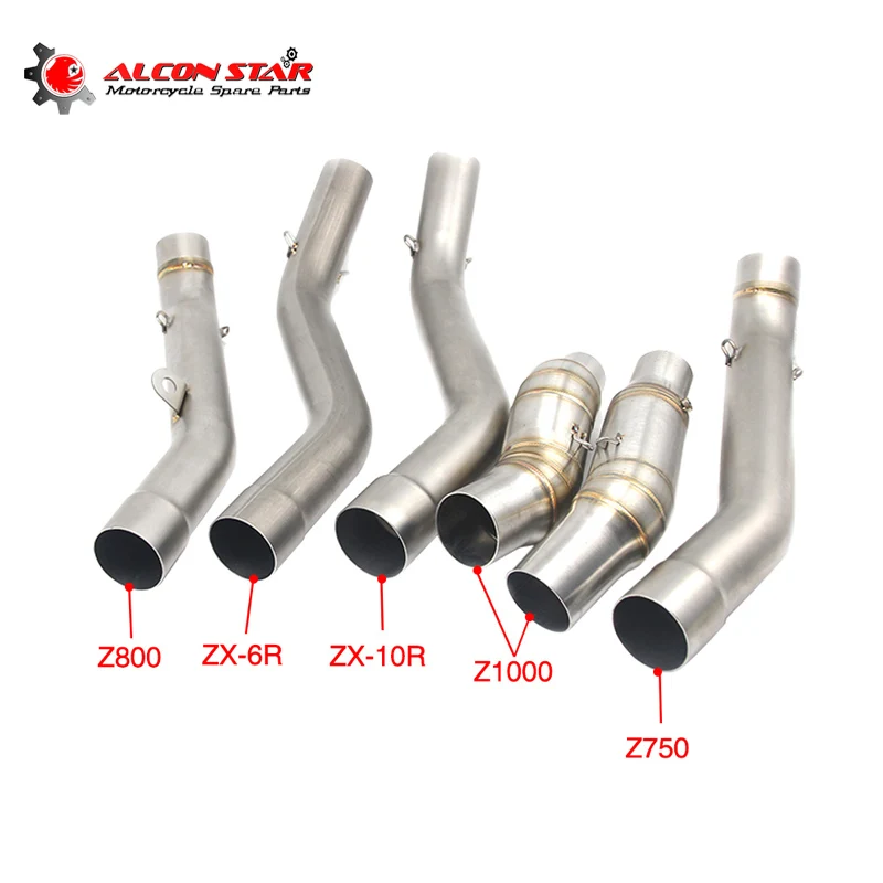Alconstar- Motorcycle Exhaust Muffler Middle Pipe Link Pipe Slip-on For Kawasaki Z750 Z800 Z1000 ZX6R ZX-6R ZX10R ZX-10R Racing
Alconstar- Motorcycle Exhaust Muffler Middle Pipe Link Pipe Slip-on For Kawasaki Z750 Z800 Z1000 ZX6R ZX-6R ZX10R ZX-10R Racing
