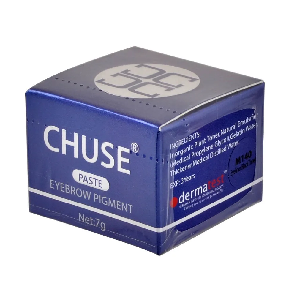 CHUSE Permanent Microblading Eyebrow Tattoo Ink organic Pigments Black Toner Color Eyeliner Black Powder 1pcs 10ML M140 PMU INKS
CHUSE Permanent Microblading Eyebrow Tattoo Ink organic Pigments Black Toner Color Eyeliner Black Powder 1pcs 10ML M140 PMU INKS