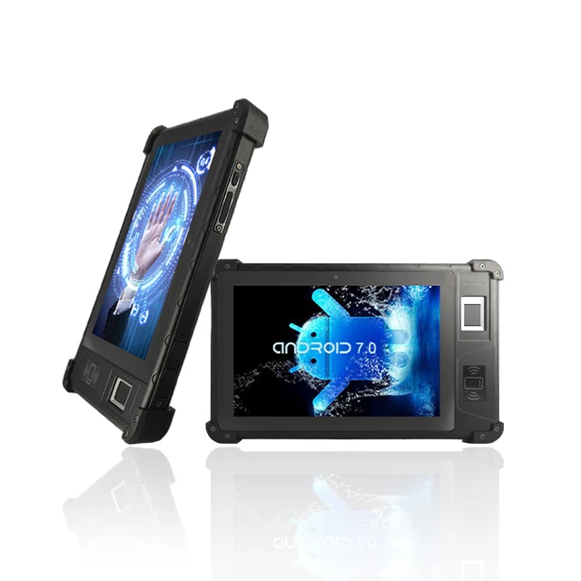 HFSECURITY Android 7.0 2+16GB 4G Portable Handheld Terminal 8'' Touch Screen Rugged Tablet With Fingerprint Scanner NFC Card
HFSECURITY Android 7.0 2+16GB 4G Portable Handheld Terminal 8'' Touch Screen Rugged Tablet With Fingerprint Scanner NFC Card