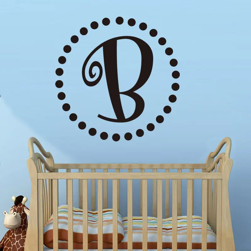 Wall Stickers Names Personalized Curly Initial Monogram Vinyl Wall Sticker Kids BedRoom Removable Baby Nursery Wall Decal SA087B
Wall Stickers Names Personalized Curly Initial Monogram Vinyl Wall Sticker Kids BedRoom Removable Baby Nursery Wall Decal SA087B