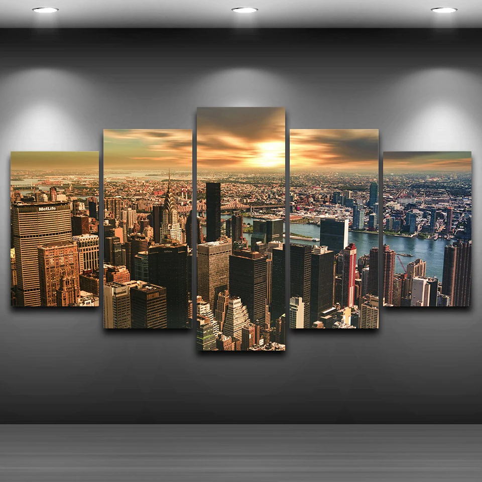 Wall Art Pictures Canvas Print Poster 5 Panel City Building Landscape Sunset Painting Home Decor For Living Room Modern Artwork
Wall Art Pictures Canvas Print Poster 5 Panel City Building Landscape Sunset Painting Home Decor For Living Room Modern Artwork