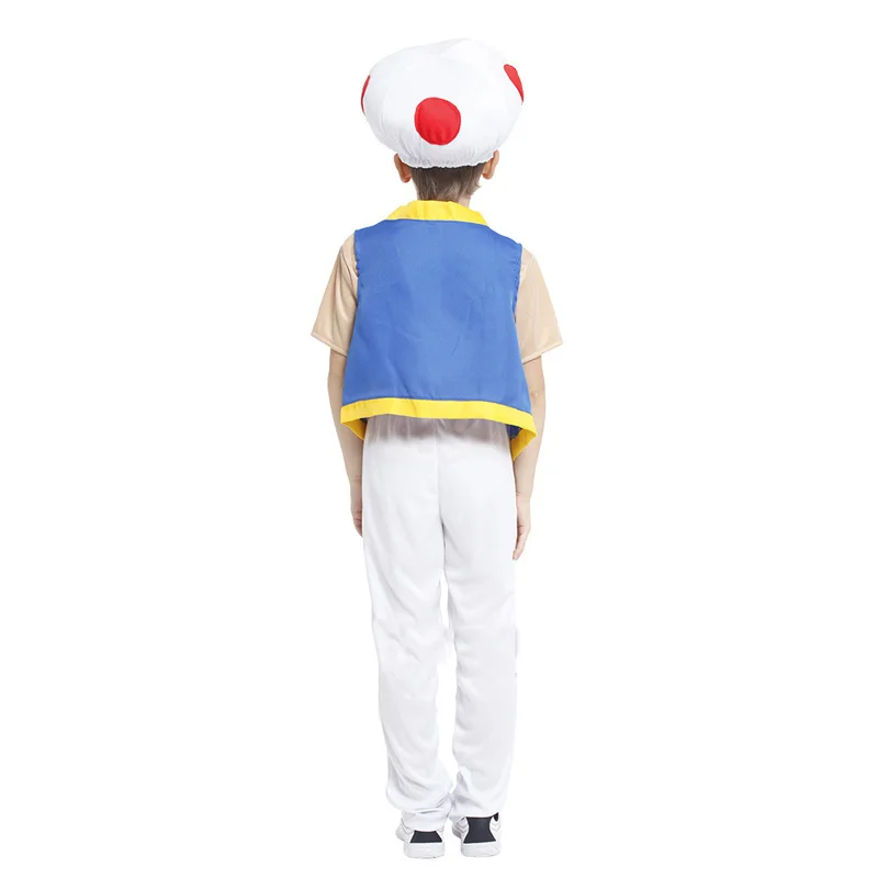 Милый костюм в виде маленьких грибов для косплея на Хэллоуин сценические