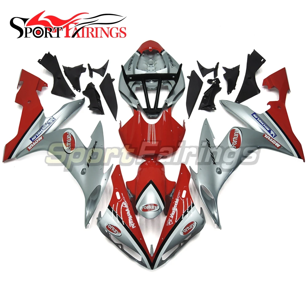 Injection Plastic ABS Full Fairings For Yamaha YZF R1 2004 2005 2006 YZF-R1 04 05 06 Motorcycle Kit Carenes Silver Red Covers
Injection Plastic ABS Full Fairings For Yamaha YZF R1 2004 2005 2006 YZF-R1 04 05 06 Motorcycle Kit Carenes Silver Red Covers