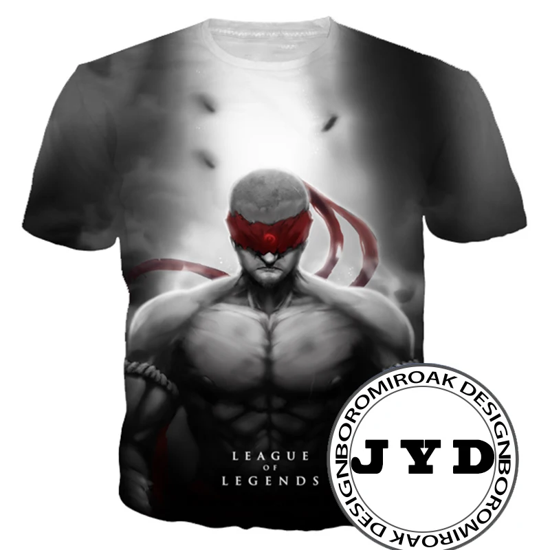 3D T Shirt Men Game League Of Legends Tee Shirts Cool Design Summer Tees Male Trendy Clothes Anime Short Sleeve Tops Boy Gift
3D T Shirt Men Game League Of Legends Tee Shirts Cool Design Summer Tees Male Trendy Clothes Anime Short Sleeve Tops Boy Gift