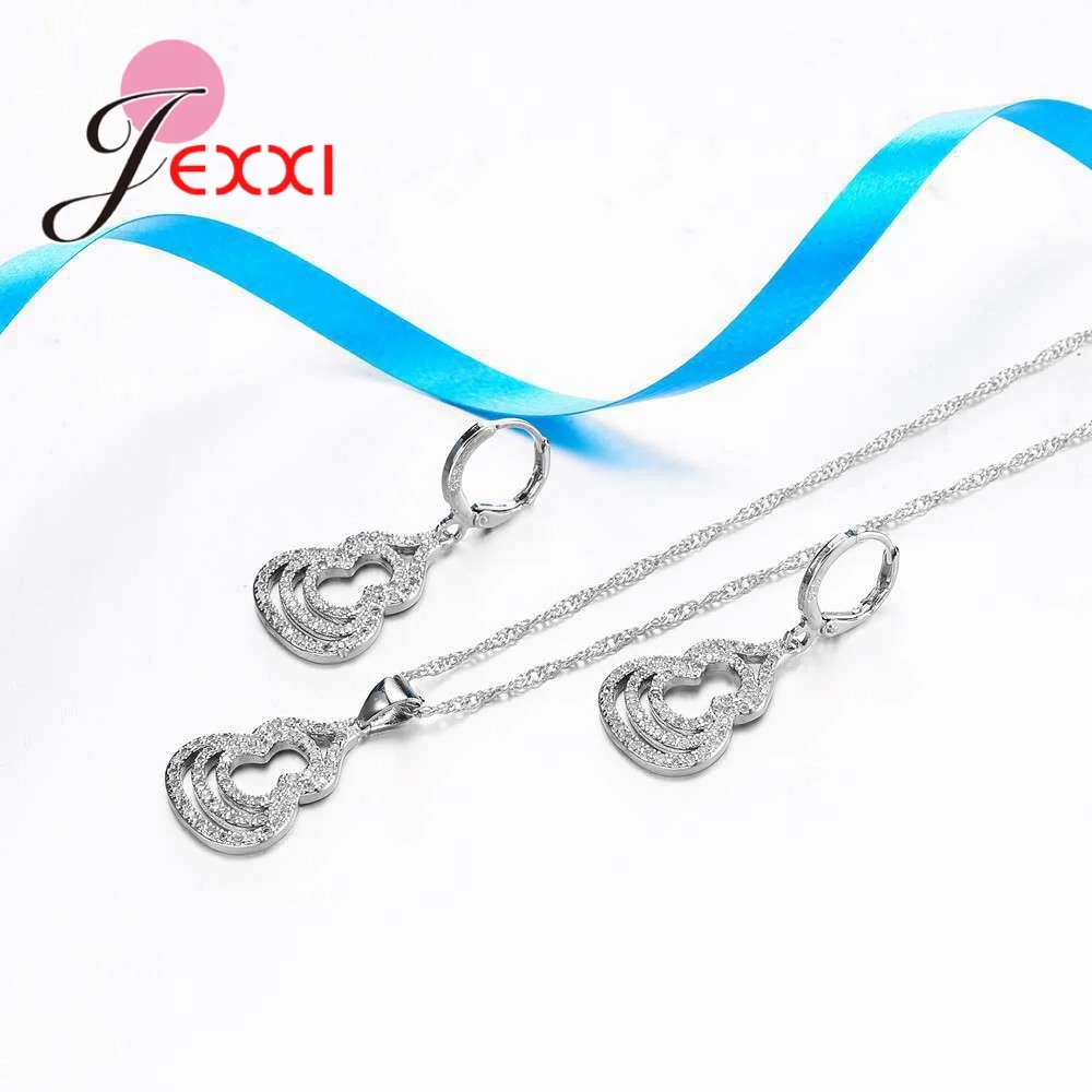 Cubic Zirconia Earring Set For Anniversary Jewelry Fashion Gourd Pendants Necklaces 925 Sterling Silver Jewellery Set Engagement
Cubic Zirconia Earring Set For Anniversary Jewelry Fashion Gourd Pendants Necklaces 925 Sterling Silver Jewellery Set Engagement