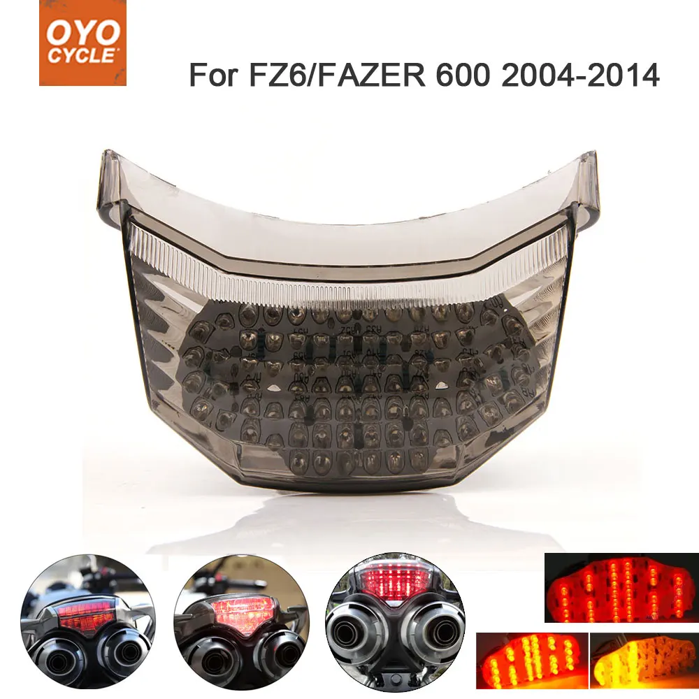 Фото Светодиодный задний фонарь для мотоцикла Yamaha FZ6 FAZER 600 2004 2014| - купить