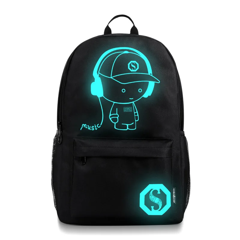 Teenager Anti-theft Boys School Bag Student School Backpack Anime Luminous USB Charge Laptop Computer Backpack Travel Bag
Teenager Anti-theft Boys School Bag Student School Backpack Anime Luminous USB Charge Laptop Computer Backpack Travel Bag