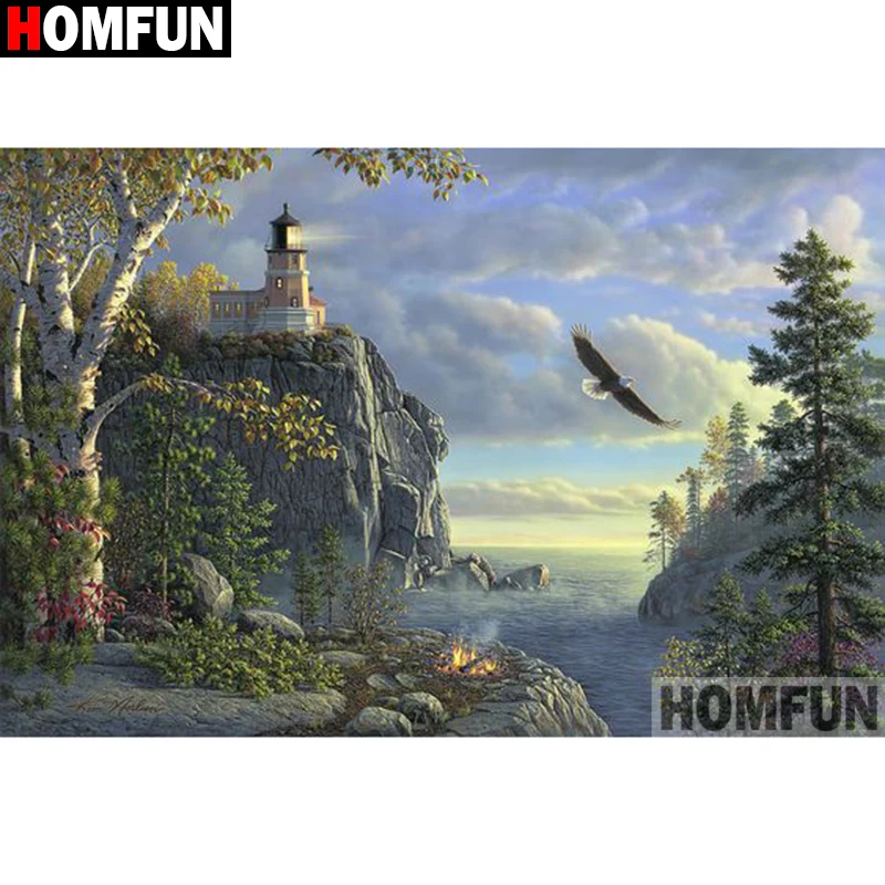 HOMFUN Full Square/Round Drill 5D DIY Diamond Painting "Eagle scenery" Embroidery Cross Stitch 5D Home Decor Gift A17675
HOMFUN Full Square/Round Drill 5D DIY Diamond Painting "Eagle scenery" Embroidery Cross Stitch 5D Home Decor Gift A17675
