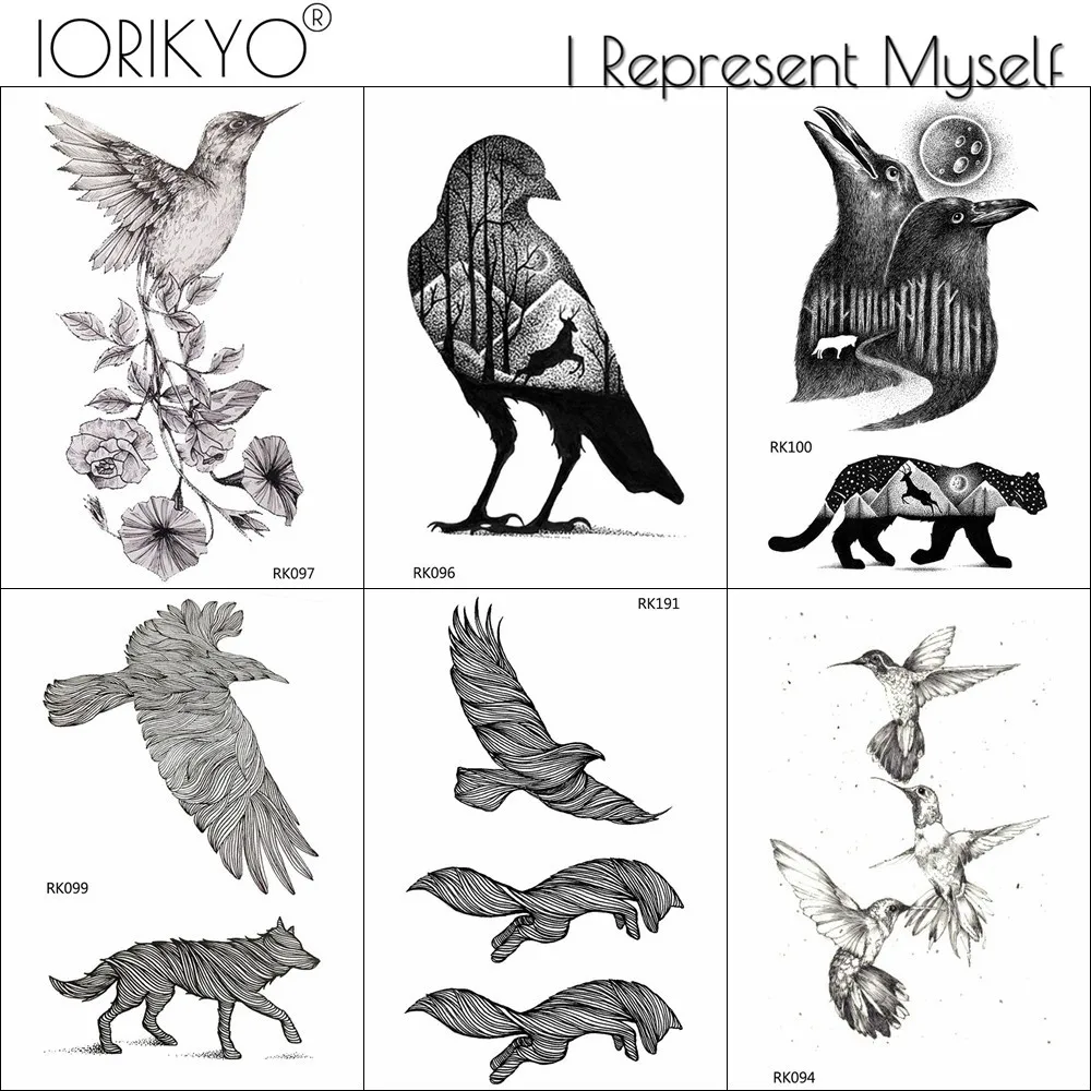 IORIKYO Men Arm Art Temporary Black Hummingbird Tattoo Stickers Women Beauty DIY Birds Hill Forearm Tatoos Eagle Adhesive Tattoo
IORIKYO Men Arm Art Temporary Black Hummingbird Tattoo Stickers Women Beauty DIY Birds Hill Forearm Tatoos Eagle Adhesive Tattoo